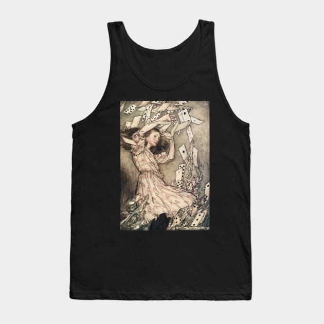 Alice’s Adventures in Wonderland by Arthur Rackham Tank Top by MasterpieceCafe